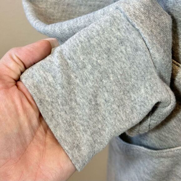 NWOT Rivet Utility Lightweight Heather Gray Maven French Terry Jumpsuit Romper M - Picture 4 of 16